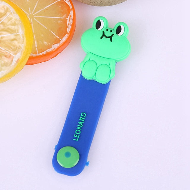 Cartoon Brown Bear Silica Gel Cable Winder Earphone Protector USB Unisex Phone Holder Accessory Organizers Travel Accessories