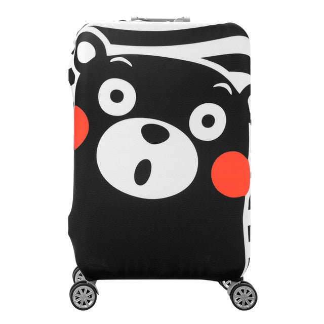 HMUNII Elastic Luggage Protective Cover For 19-32 inch Trolley Suitcase Protect Dust Bag Case Child Cartoon Travel Accessories