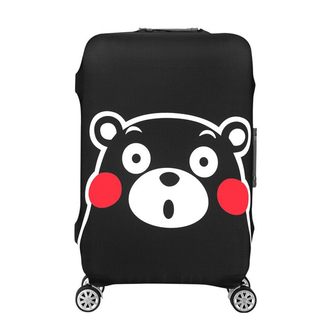 HMUNII Elastic Luggage Protective Cover For 19-32 inch Trolley Suitcase Protect Dust Bag Case Child Cartoon Travel Accessories