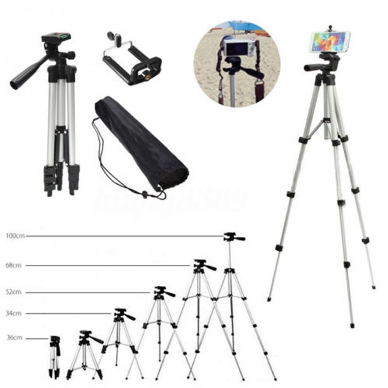 Tripod Professional Portable Travel Aluminum Camera Tripod&Pan Head for SLR DSLR Digital Camera tripods for phone