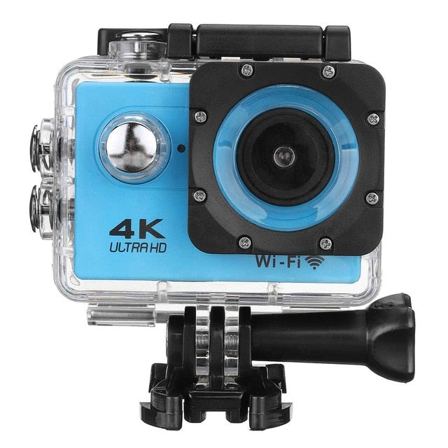 Action Camera Ultra Hd 4k 30m Wifi 2.0 170d Screen 1080p  Underwater Waterproof Sport Camera Go Extreme Pro Cam