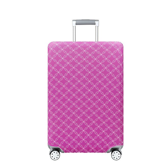 Elastic Travel Luggage Cover Dustproof Protective Travel Suitcase Cover For 18-32 Inch Trolley Bag Case Luggage Accessories