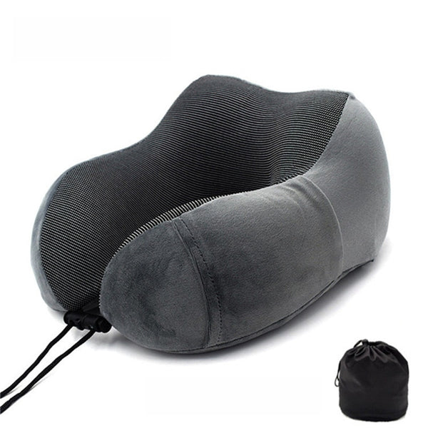U-Shape Travel Pillow for Airplane Foam Neck Pillow Travel Accessories bed linings Comfortable Pillows for Sleep Home Textile