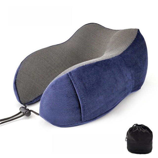 U-Shape Travel Pillow for Airplane Foam Neck Pillow Travel Accessories bed linings Comfortable Pillows for Sleep Home Textile