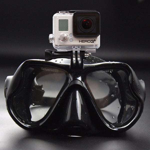 Hot Dropship Professional Underwater Camera Diving Mask Scuba Snorkel Swimming Goggles for GoPro Xiaomi SJCAM Sports Camera