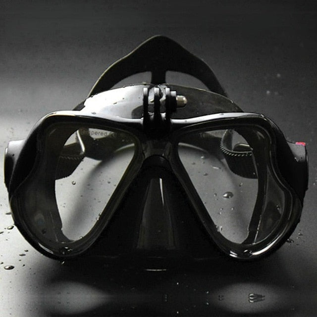 Hot Dropship Professional Underwater Camera Diving Mask Scuba Snorkel Swimming Goggles for GoPro Xiaomi SJCAM Sports Camera