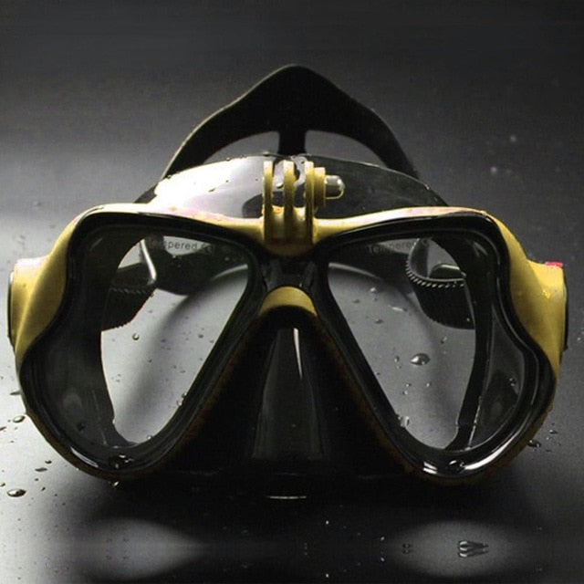 Hot Dropship Professional Underwater Camera Diving Mask Scuba Snorkel Swimming Goggles for GoPro Xiaomi SJCAM Sports Camera