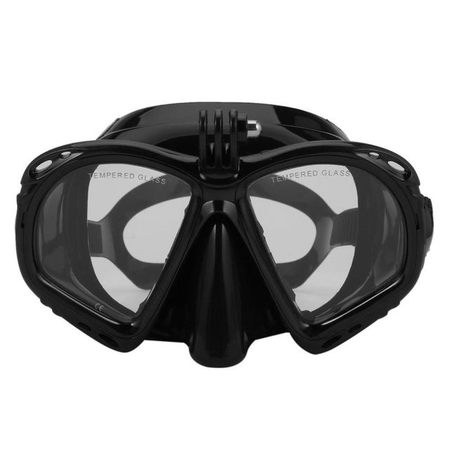 Hot Dropship Professional Underwater Camera Diving Mask Scuba Snorkel Swimming Goggles for GoPro Xiaomi SJCAM Sports Camera